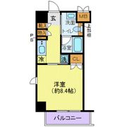 ライジングプレイス池袋の間取り画像
