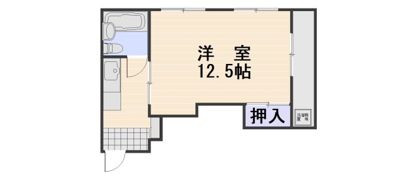 商大前コーポの間取り画像