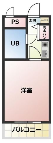 サンパレス松庵の間取り画像