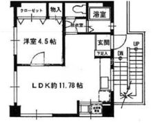 スカイライト安浦ⅠAの間取り画像