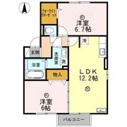 エクセレントヴィラ B棟の間取り画像