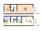 Casa JR箱崎 E棟の間取り画像