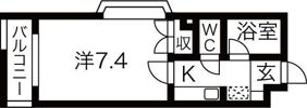 シティライフ覚王山の間取り画像