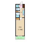 カスタリア新宿の間取り画像