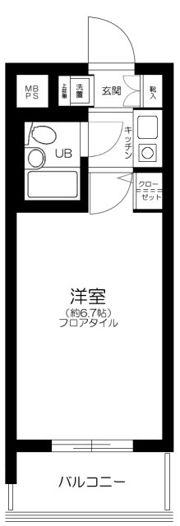 ライオンズマンション哲学堂の間取り画像