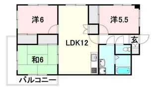 ハープ・スクウェアーの間取り画像