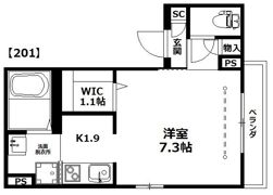 ルフレガーデンの間取り画像