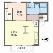 フレグランス京町の間取り画像