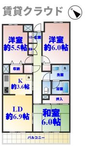 ファインコート3110の間取り画像