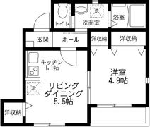 ボナールコートの間取り画像