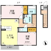 ラビエールの間取り画像