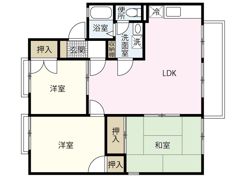 ミモザハウスの間取り画像