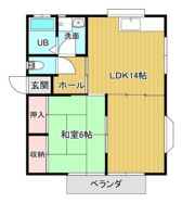 ハピネス石浦の間取り画像