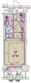 ソルテラス大阪BAY STATION SIDEの間取り画像