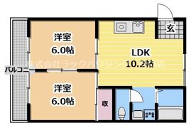 ロイヤル北斗の間取り画像
