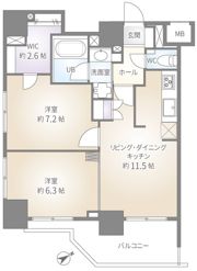 メインステージ吉祥寺の間取り画像