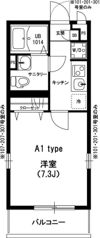 リブリ・エミネンス大久保の間取り画像