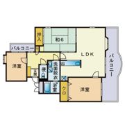 ウェルス藤崎の間取り画像