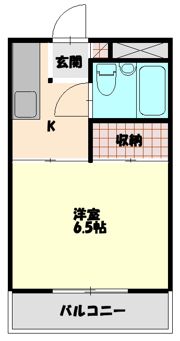 ニューDKハイツ新館の間取り画像