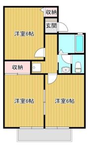 ファミールAの間取り画像