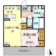ドゥズィエム串戸の間取り画像