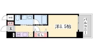 ラナップスクエア神戸ハーバープライムの間取り画像
