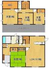 さつき台貸家 （1丁目）の間取り画像