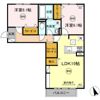 D-room かふうの間取り画像