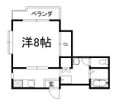 メゾン市川壱番館の間取り画像