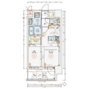 エステムコート新大阪ⅩⅥパルスの間取り画像