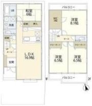 名古屋市千種区の間取り画像
