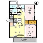 Noble Villa針ヶ谷の間取り画像