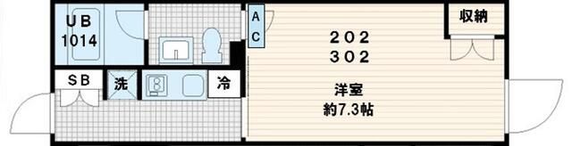 Fullea代々木の間取り画像