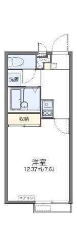 レオパレスオリーブⅢの間取り画像