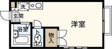 レオパレス松浦の間取り画像