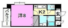 メゾンドール錦町の間取り画像