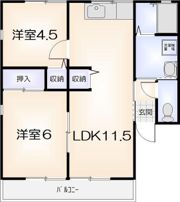サンライズの間取り画像