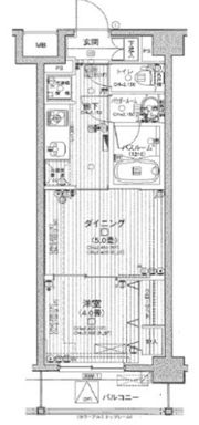 日神デュオステージ六郷土手の間取り画像