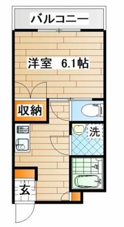 ライフモリ2号館の間取り画像