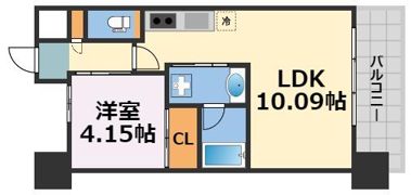プレジオ難波の間取り画像