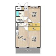 アルカディア箕輪の間取り画像