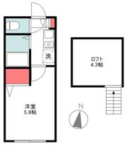 プランタン鷺宮の間取り画像