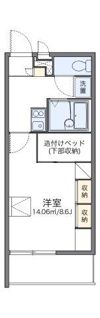 レオパレススカイの間取り画像