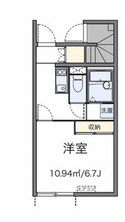レオネクストプロシードⅡの間取り画像