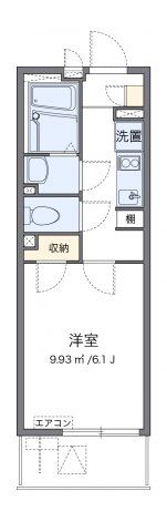 レオネクストヴィーダフォルトナの間取り画像