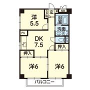 KCハイツの間取り画像
