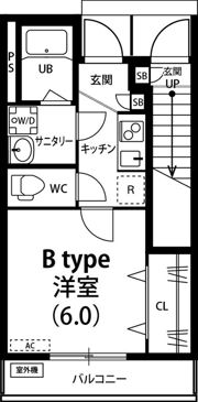 リブリ・Yotsuyaの間取り画像