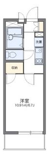 レオパレスリバティハイムの間取り画像