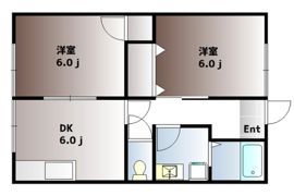 田口コーポⅡの間取り画像