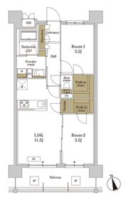 RJRプレシア川口の間取り画像